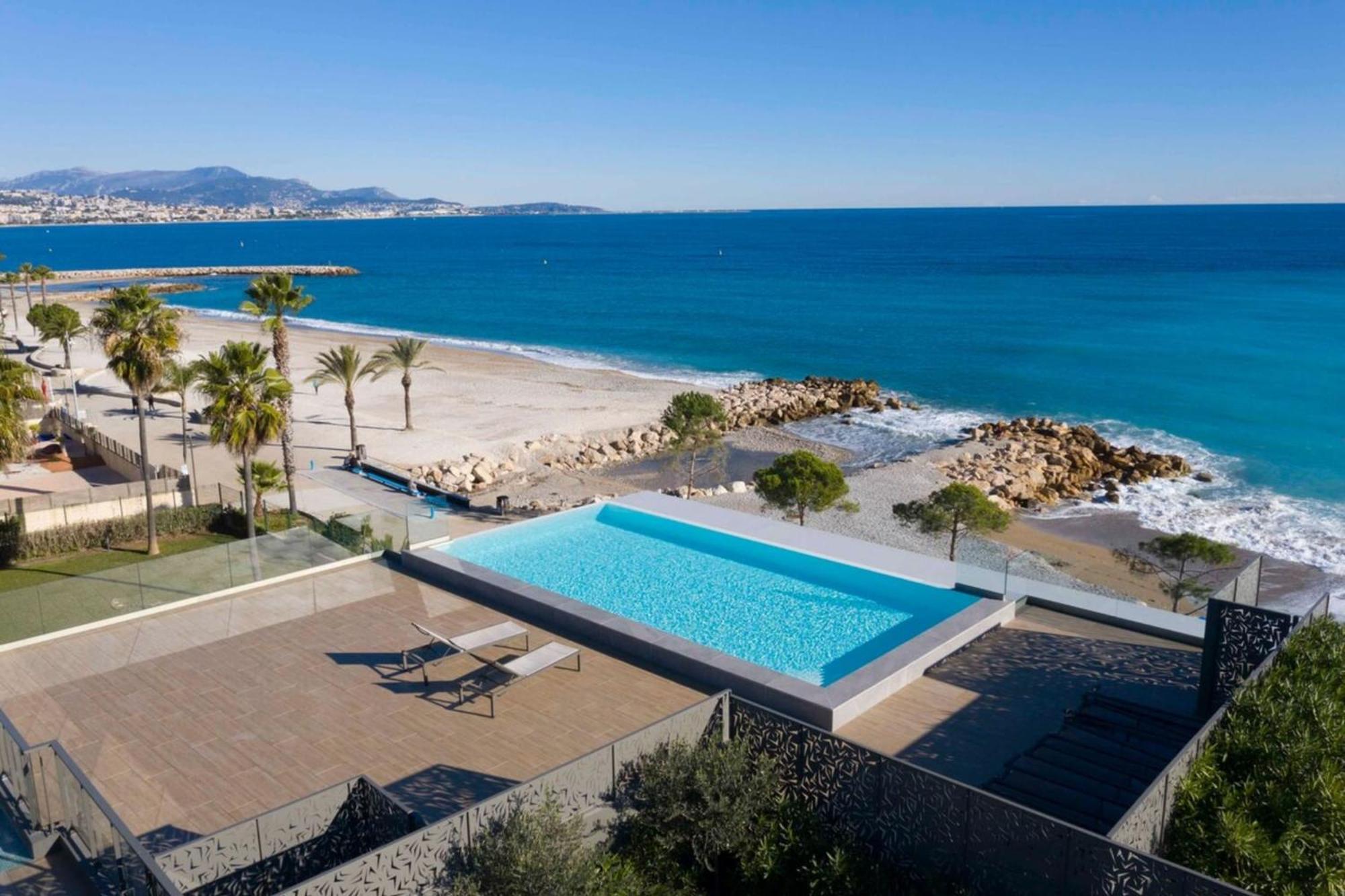 Apartamento 06Ah - Superb Waterfront T2 - Swimming Pool Villeneuve-Loubet Exterior foto