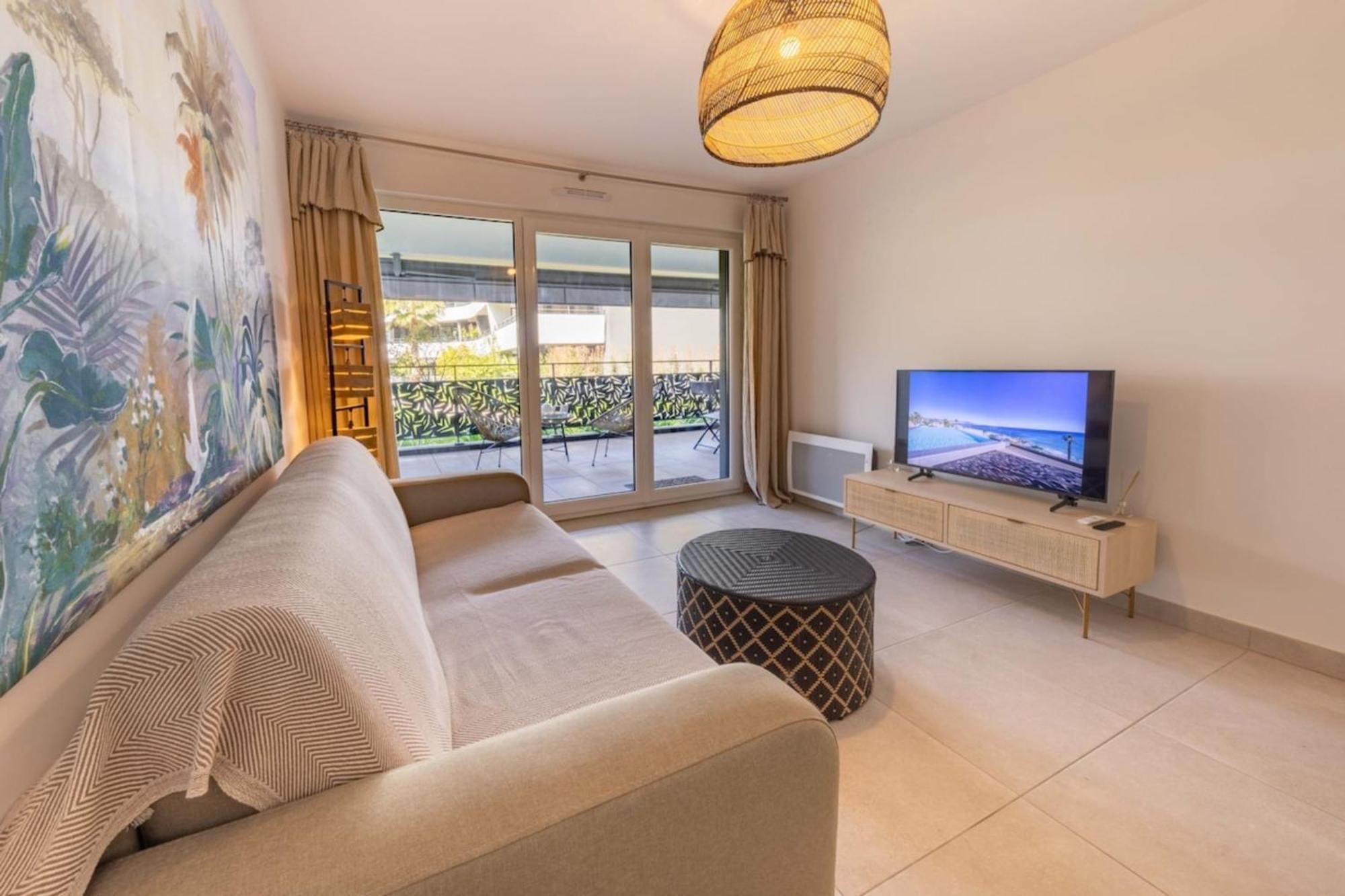 Apartamento 06Ah - Superb Waterfront T2 - Swimming Pool Villeneuve-Loubet Exterior foto